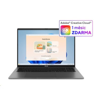 ASUS NTB Vivobook S16 (M3607KA-OLED058W), Ryzen AI 5 330, 16" 1920 x 1200, 32GB, 1TB SSD, Radeon, W11 Home, Gray