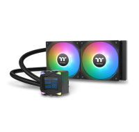 THERMALTAKE Vodní chladič LA240-S ARGB, 2x120mm ARGB, LGA1851, AM5, černá