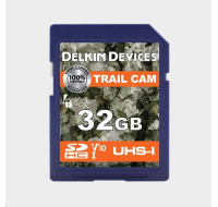 Delkin SDHC Trail Cam R100/W30 U3 (V30) 32GB