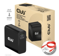 Club3D cestovní nabíječka USB-C 140W GaN Technologie, 1xUSB-C, podpora PD 3.1