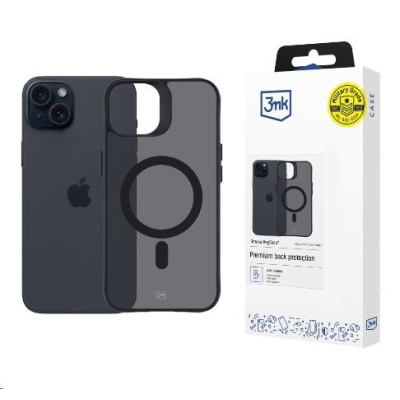3mk ochranný kryt Smoke MagCase pro Apple iPhone 15