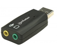 MANHATTAN Zvuková karta USB 3-D Sound Adapter