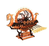 RoboTime 3D dřevěná skládačka Vikinská dračí loď