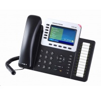 Grandstream GXP2160 [VoIP telefon - 6xSIP účet, HD audio, 5prog.tl. + 24 předvoleb, bluetooth, EHS,barevný LCD,2x GLAN]