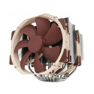 NOCTUA Chladič CPU NH-D15, 2x 140mm, LGA1851, AM5, hnědá/stříbrná