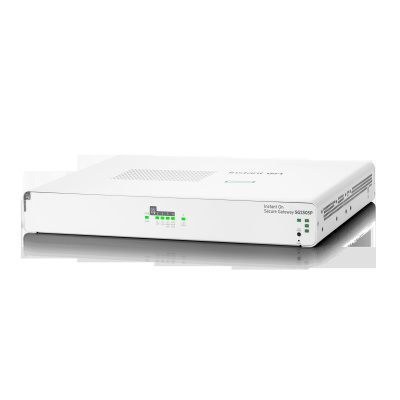 HPE Networking Instant On Secure Gateway 5-port SmartRate 2.5G PoE+ 64W SG2505P