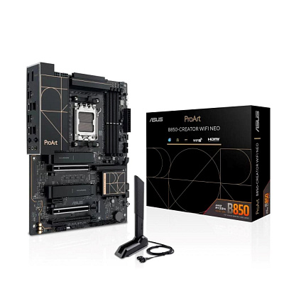 ASUS MB Sc AM5 ProArt B850-CREATOR WIFI NEO, AMD B850, 4xDDR5, 1xHDMI, 1xDP, 1xUSB-C