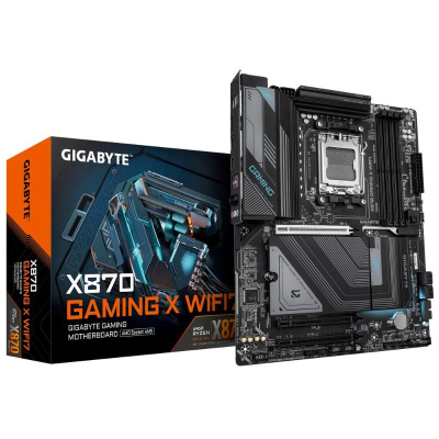 GIGABYTE MB Sc AM5 X870 GAMING X WIFI7, AMD X870, 4xDDR5, 1xHDMI, 2xUSB4, WiFi