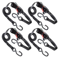 Master Lock Upínací popruhy s ráčnou a háčky - 425 cm (4 ks/blistr)