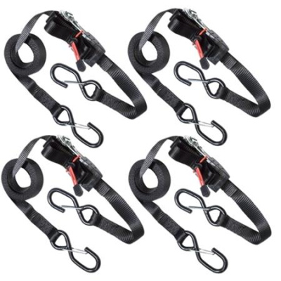 Master Lock Upínací popruhy s ráčnou a háčky  - 425 cm (4 ks/blistr)