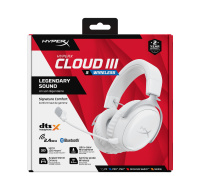 HyperX Cloud III S Wireless White Gaming Headset