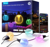 Govee RGBICW Smart zahradní řetěz 15 žárovek Matter