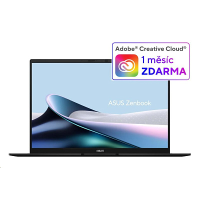 ASUS NTB Zenbook 14 (UM3406GA-OLED037W), Ryzen AI 7 445, 14" 1920 x 1200, 32GB, 1TB SSD, Radeon, W11 Home, Black