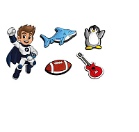 Garett Charms Neo Set 3 - set ozdobných pinů do řemínku