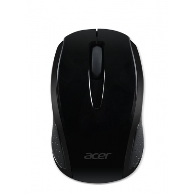 ACER Wireless Mouse G69 Black - RF2.4G, 1600 dpi, 95x58x35 mm, 10m dosah, 2x AAA, Win/Chrome/Mac, (Retail Pack)