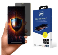 3mk ochranná folie Silky Matt Privacy pro Redmi Note 13 Pro+