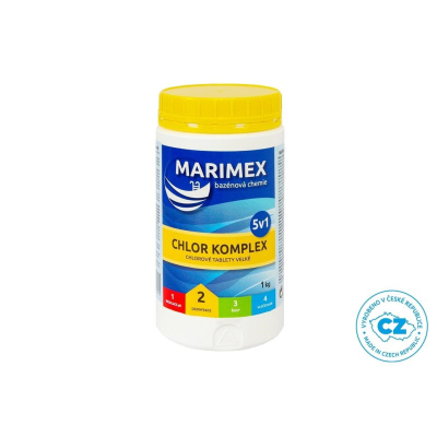 Marimex Komplex 5v1 1,0 kg - bazénová chemie - DEZINFEKCE