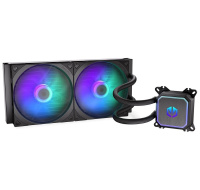 ENDORFY Vodní chladič Navis F280 ARGB, 2x140mm, LGA1851, AM5, černá