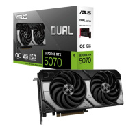 ASUS VGA NVIDIA GeForce RTX 5070 DUAL 12GB OC, 12GB GDDR7, 3xDP, 1xHDMI
