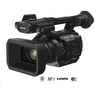 Panasonic HC-X20E (4K kamera,4K/10-bit, 1", 20x zoom, 24.5mm, OIS,  Man.Ring, XLR, ND, IR, EVF)