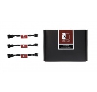 NOCTUA Adaptér NA-SRC7, 3x, 4-pin ventilátor Low Noise, černá