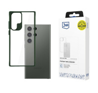 3mk ochranný kryt Satin Armor Case+ Green pro Samsung Galaxy S24 Ultra