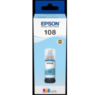 EPSON 108 EcoTank Light Cyan ink bottle