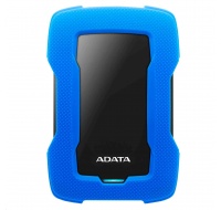 ADATA Externí HDD 1TB 2,5" USB 3.1 HD330, BLUE COLOR BOX, modrý (gumový, nárazu odolný)