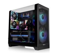 THERMALTAKE Case View 390 Air, ATX, Průhledná bočnice, 2x 120mm Fan, černá
