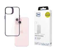 3mk ochranný kryt Satin Armor Case+ Purple pro Apple iPhone 15
