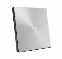ASUS DVD Writer SDRW-08U7M-U SILVER RETAIL, External Slim DVD-RW, silver, USB