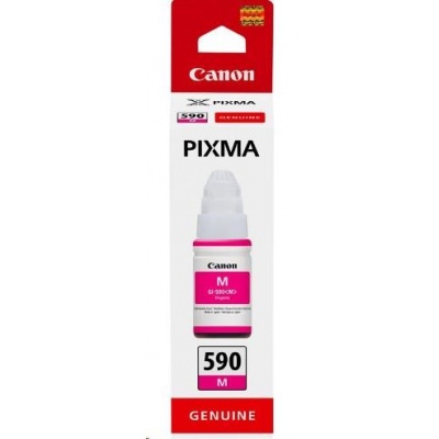 Canon CARTRIDGE GI-590 M purpurová pro Pixma G1500, G2500, G3500, G4500  (7000str.)
