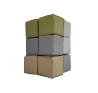 Velké pěnové stavební kostky pro děti (12 ks)