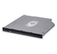 HITACHI LG - interní mechanika DVD-W/CD-RW/DVD±R/±RW/RAM/M-DISC GS40N, Slim, 9.5 mm Slot, Black, bulk bez SW