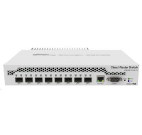 BAZAR - MikroTik Cloud Router Switch CRS309-1G-8S+IN, 800MHz CPU, 512MB RAM, 1xLAN,8xSFP+ slot,vč. L5 licence, Po opravě