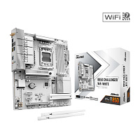 ASRock MB Sc AM5 B850M Challenger WiFi WHITE,  AMD B850, 4xDDR5, 1xDP, 1xHDMI, WiFi, mATX