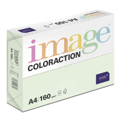 Antalis Papír Image Coloraction Jungle - pastelově světle zelená (GN27) A4 (160g/250ks)