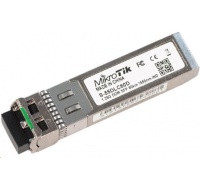 MikroTik SFP (miniGBIC) modul S-55DLC80D, SM, 80km, 1.25G, 1550nm, LC duplexní