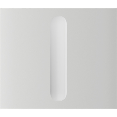 Ajax  CenterButton (Dimmer) vertical - Středový kryt stmívatelného tlačítka, vertikální instalace, bílá