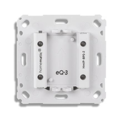 Homematic IP  Napájecí zdroj bateriových komponent 55 mm - 3V, zápustná montáž - HmIP-BPS-2