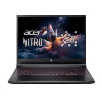 ACER NTB Nitro V 16 AI (ANV16-42-R70Q),R5 AI 240,16"WUXGA,16GB,1TB SSD,RTX 3050,Linux,Black
