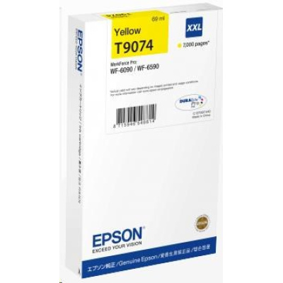 EPSON Ink bar WorkForce-WF-6xxx Ink Cartridge Yellow XXL 69 ml (7.000 str.)
