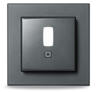 Homematic IP  PIR detektor pohybu -  pro 55 mm rámeček, vnitřní, antracit - HmIP-SMI55-A