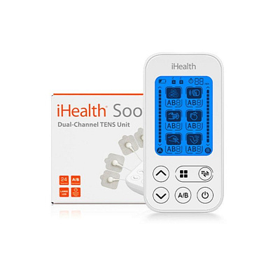 iHealth Soothe TENS duální elektrostimulátor s příslušenstvím