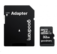 GOODRAM MicroSDHC karta 32GB M1AA, UHS-I Class 10, U1 + adaptér