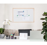 Magnetická tabule AVELI 40x60, dřevěný rám