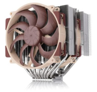 NOCTUA Chladič CPU NH-D15 G2 HBC, 2x 140mm, LGA1851, AM5, hnědá/stříbrná
