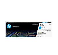 HP 219X High Yield Cyan Original LaserJet Toner Cartridge (2,500 pages)