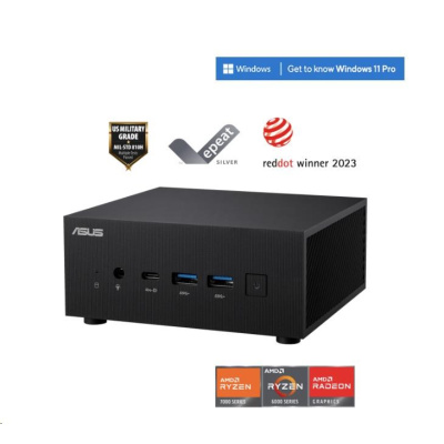 ASUS mini PC ExpertCenter (PN53-BBR575HD) AMD R5-7535HS bez RAM 2*M.2 Slot+ 1* 2.5" Slot INTEL Wi-Fi 6E + BT5.2(2*2)