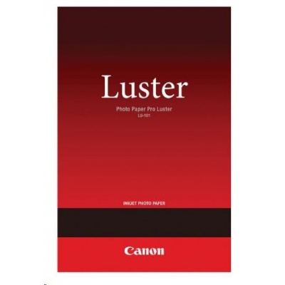 Canon PAPÍR  LU-101, A3 fotopapír, 20 ks, lesklý, 260g/m